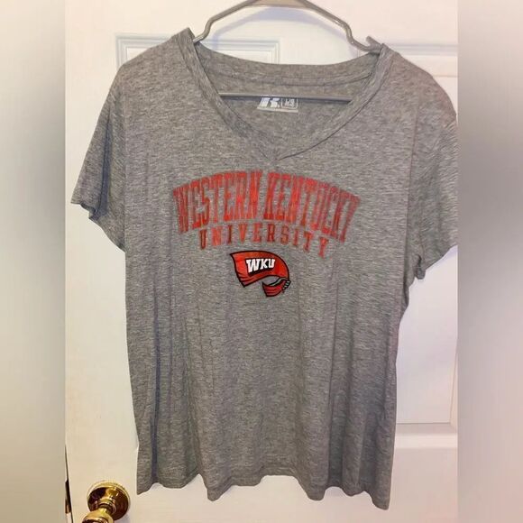 Western Kentucky University V Neck Tee - Picture 4 of 4